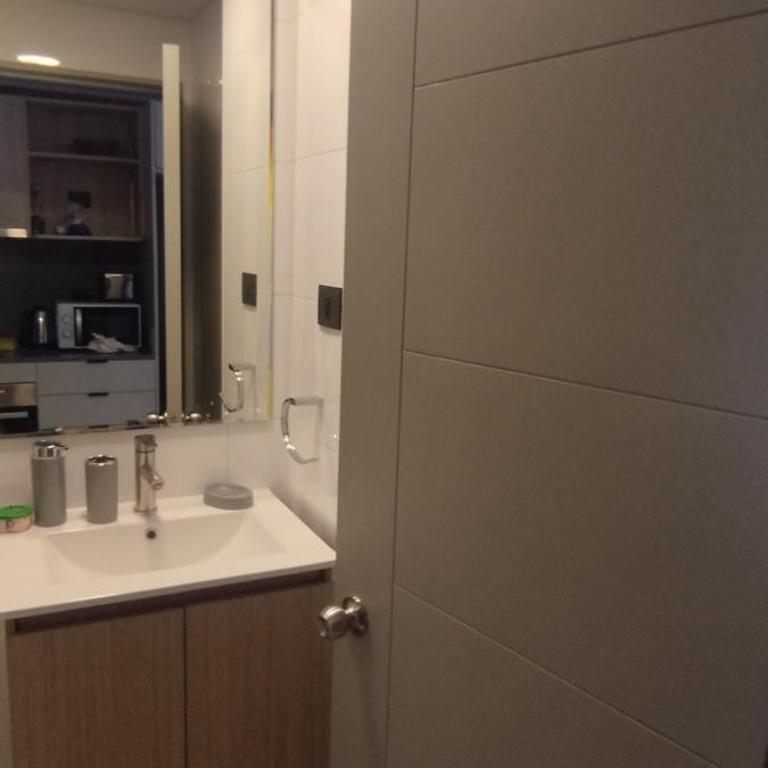 Departamento estudio con cama matrimonial y sofá cama, ideal para estadías largas - One-Bedroom Apartment - 7