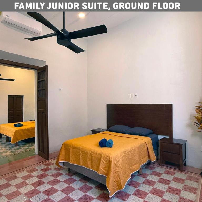 Villa con piscina para 6 personas en camas y 2 Hamacas Ado 69 - Suite Junior Familiar - 15
