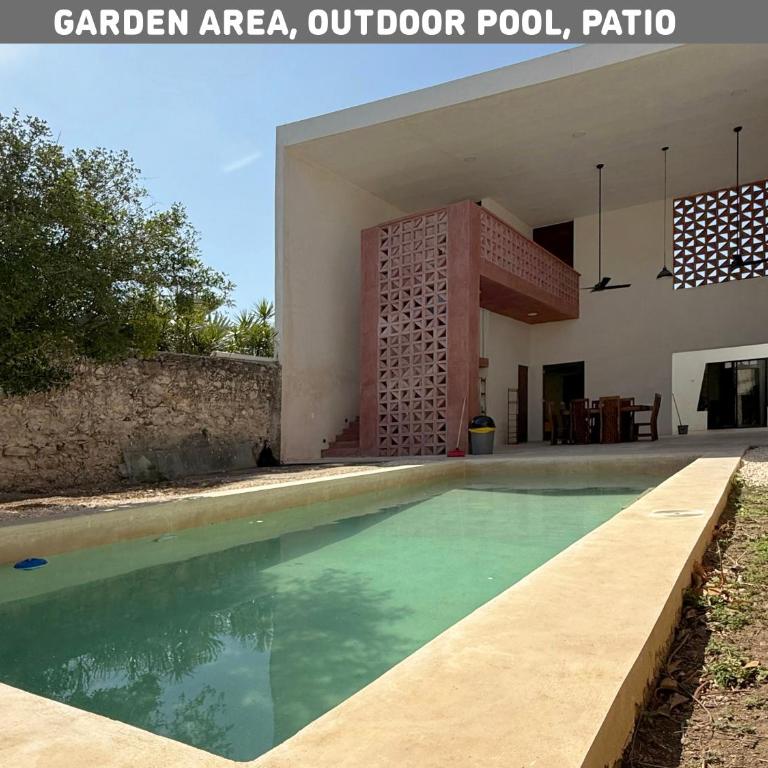 Villa con piscina para 6 personas en camas y 2 Hamacas Ado 69 - Habitación Deluxe con cama extragrande - 18