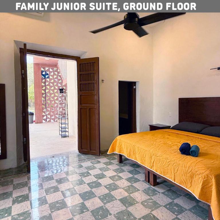 Villa con piscina para 6 personas en camas y 2 Hamacas Ado 69 - Suite Junior Familiar - 34