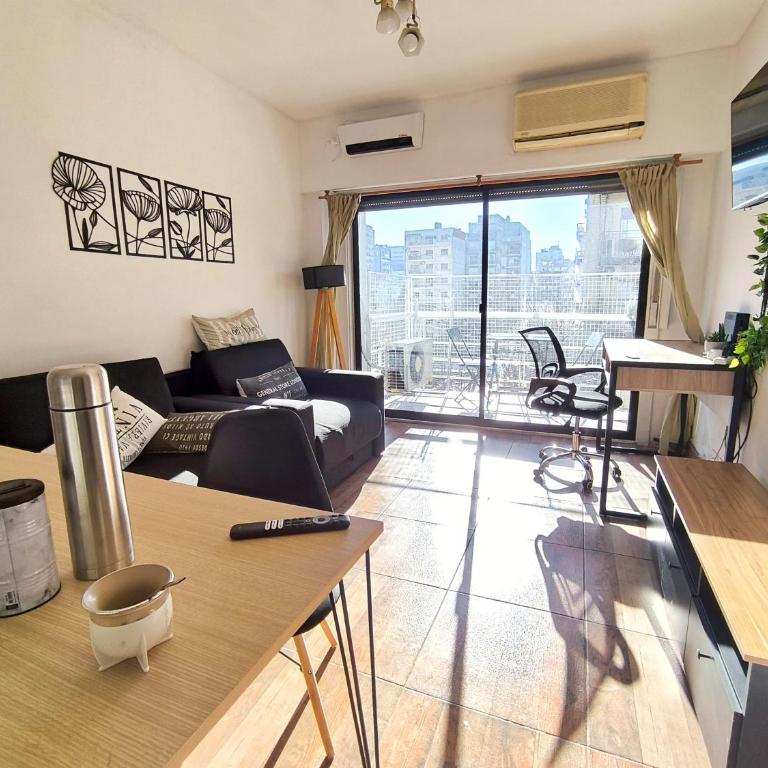 Departamento en Movistar Arena con balcón soleado - Apartamento de 1 dormitorio - 1