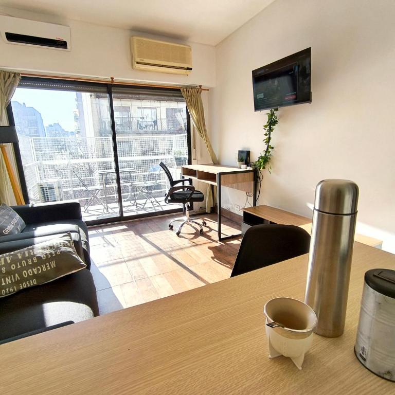 Departamento en Movistar Arena con balcón soleado - Apartamento de 1 dormitorio - 29