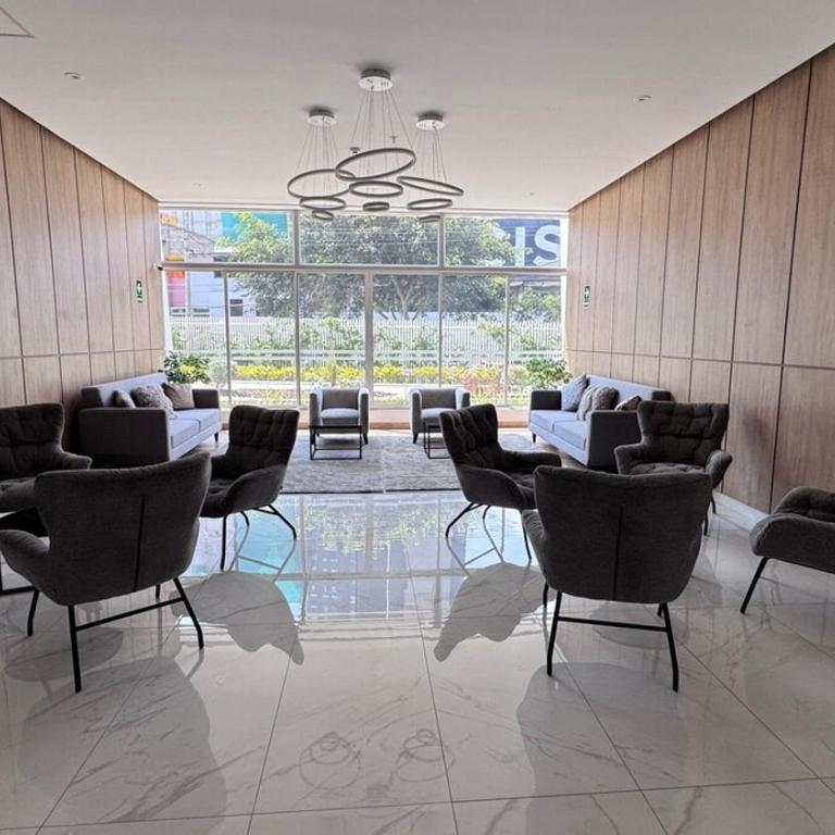 Urbana Perú Tempo - Deluxe One-Bedroom Apartment with City View - 5