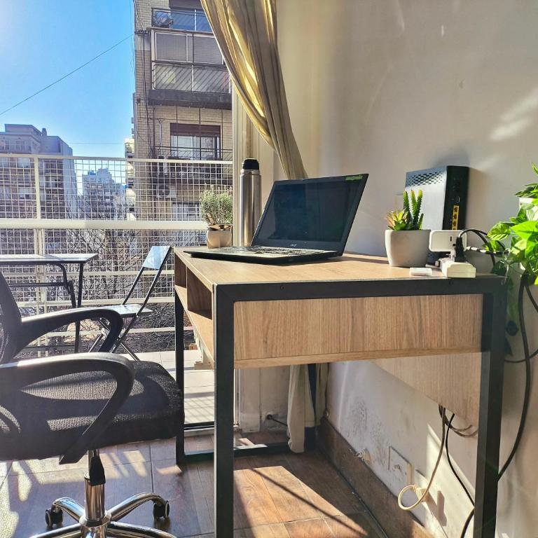 Departamento en Movistar Arena con balcón soleado - Apartamento de 1 dormitorio - 10