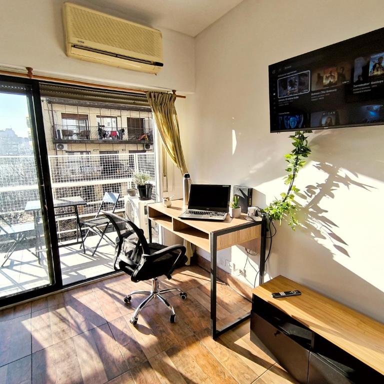 Departamento en Movistar Arena con balcón soleado - Apartamento de 1 dormitorio - 18