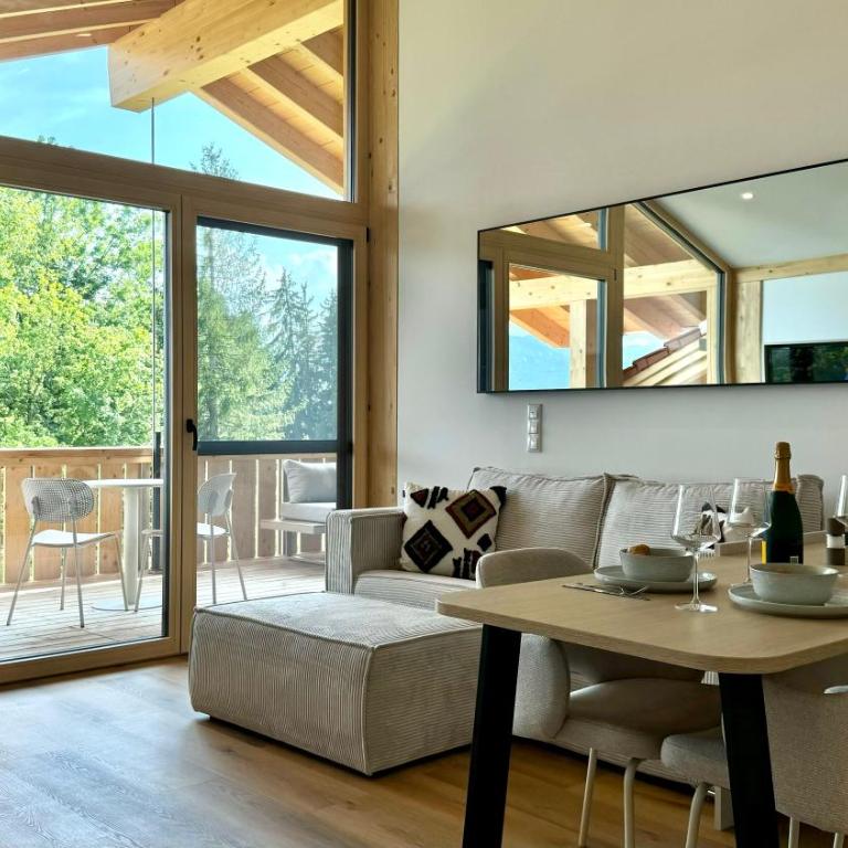Apartment See I Balkon mit Jacuzzi I Parkplatz - Apartment mit 1 Schlafzimmer und Whirlpool - 13