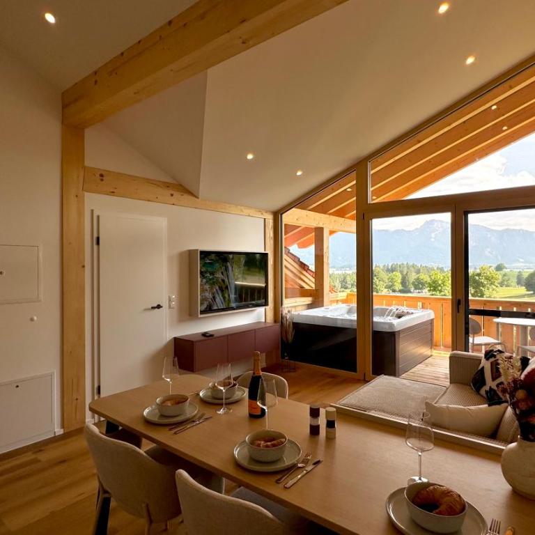 Apartment See I Balkon mit Jacuzzi I Parkplatz - Apartment mit 1 Schlafzimmer und Whirlpool - 17