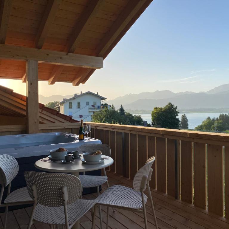 Apartment See I Balkon mit Jacuzzi I Parkplatz - Apartment mit 1 Schlafzimmer und Whirlpool - 33