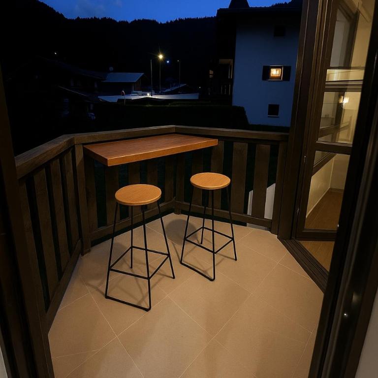 Appartement 1 chambre, balcon, vue montagne - Appartement 1 Chambre - 19
