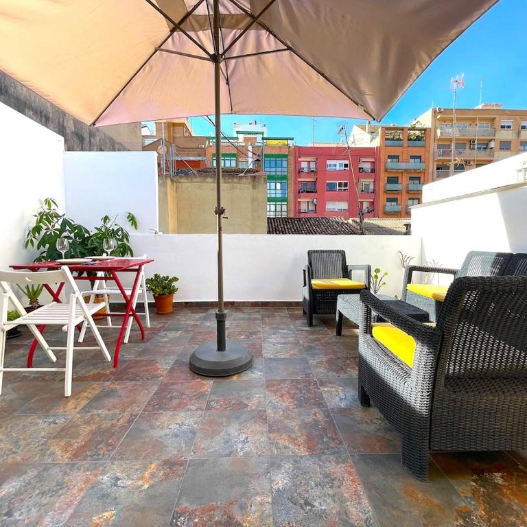 Apartamento Joaquín Sorolla - Patraix - Apartamento de 2 dormitorios con balcón y terraza - 3