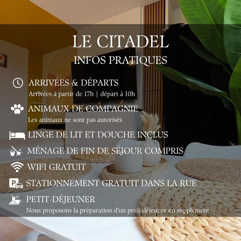 Le Citadel - Centre et Quais - Appartement 1 Chambre - 17