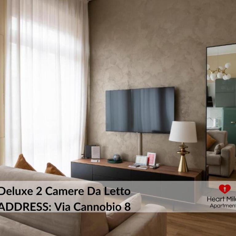 Heart Milan Apartments Duomo Missori - Two-Bedroom Deluxe Apartment - Via Cannobio 8 - 1