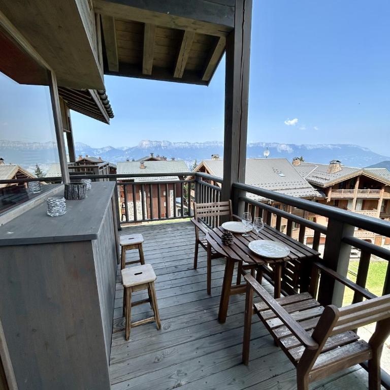Les 7 laux immobilier chalet F - Appartement en Duplex - 4