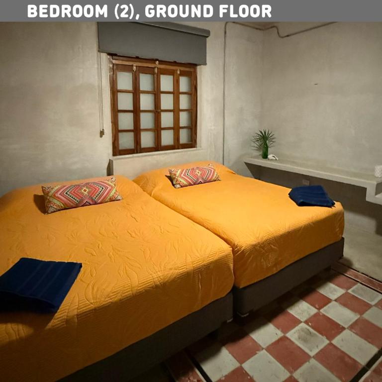 Casa para 12 persona con Piscina, Mérida Centro, Casa Nido Rosa - Habitación Cuádruple con baño privado - 3