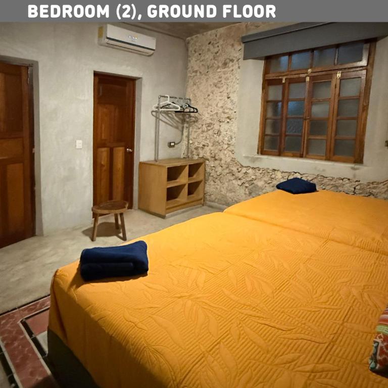 Casa para 12 persona con Piscina, Mérida Centro, Casa Nido Rosa - Habitación Cuádruple con baño privado - 5