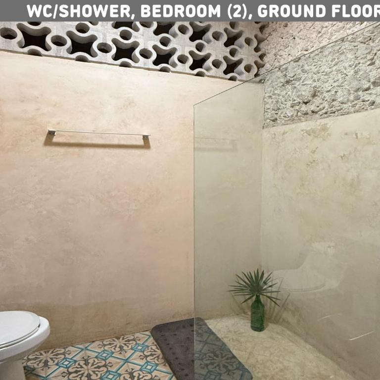 Casa para 12 persona con Piscina, Mérida Centro, Casa Nido Rosa - Habitación Cuádruple con baño privado - 6