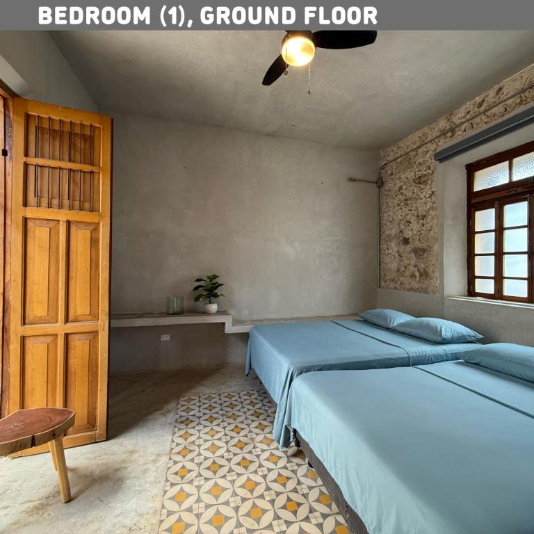 Casa para 12 persona con Piscina, Mérida Centro, Casa Nido Rosa - Habitación Cuádruple Estándar - 16