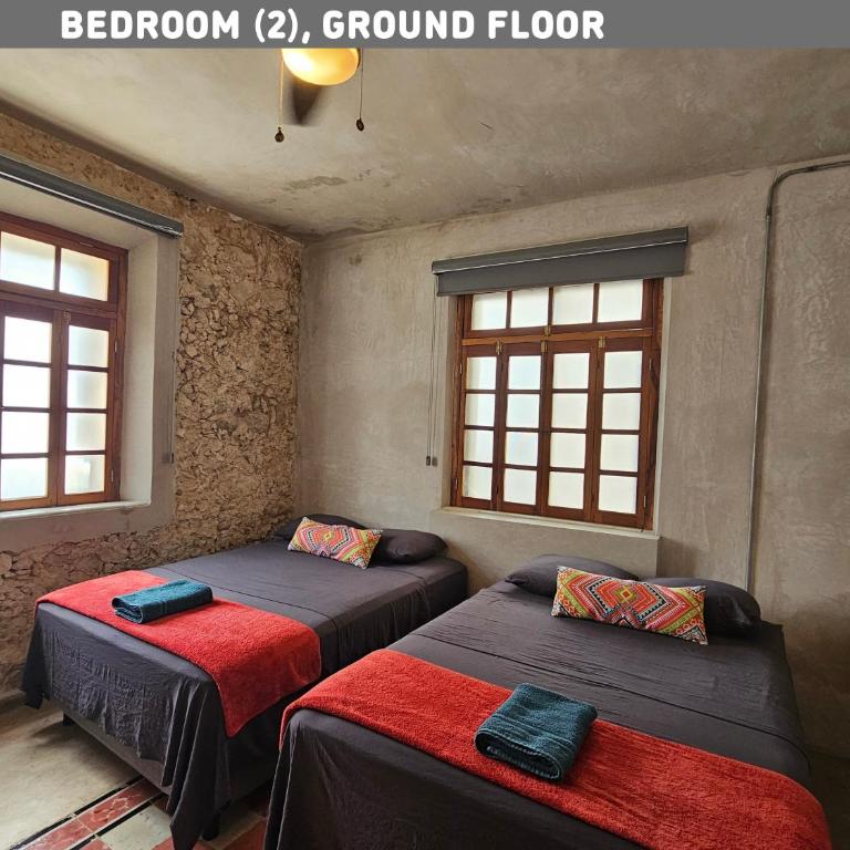 Casa para 12 persona con Piscina, Mérida Centro, Casa Nido Rosa - Habitación Cuádruple con baño privado - 18