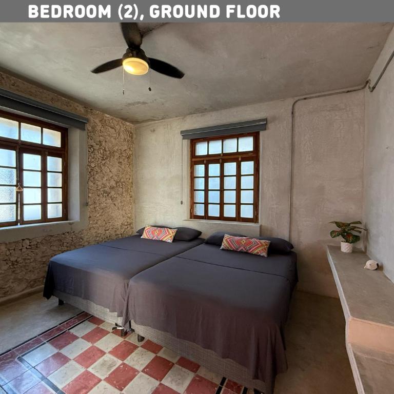 Casa para 12 persona con Piscina, Mérida Centro, Casa Nido Rosa - Habitación Cuádruple con baño privado - 17