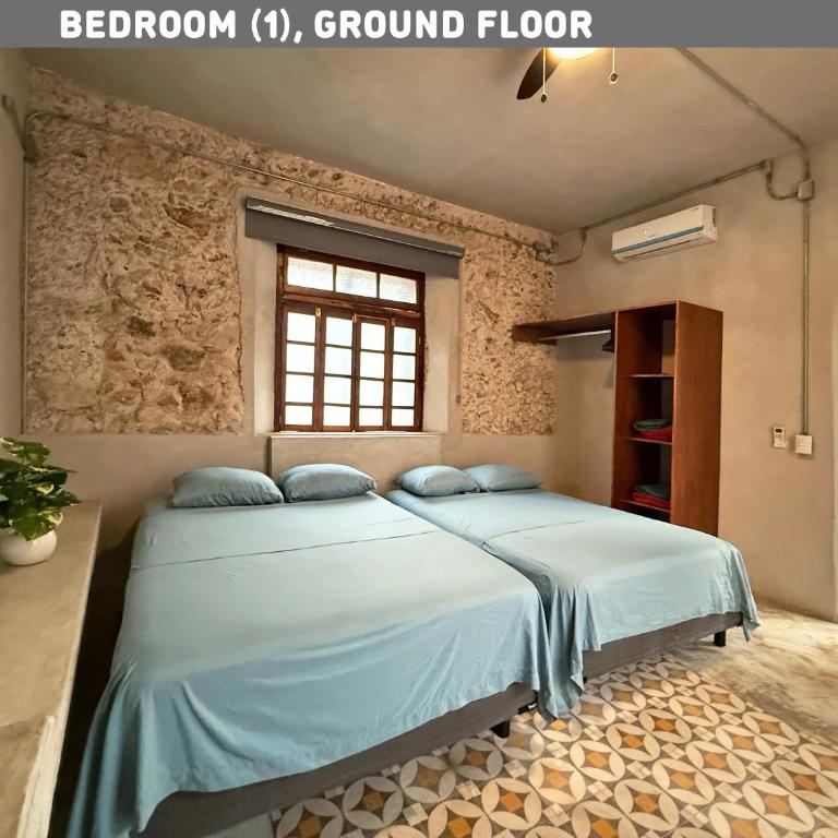 Casa para 12 persona con Piscina, Mérida Centro, Casa Nido Rosa - Habitación Cuádruple Estándar - 20