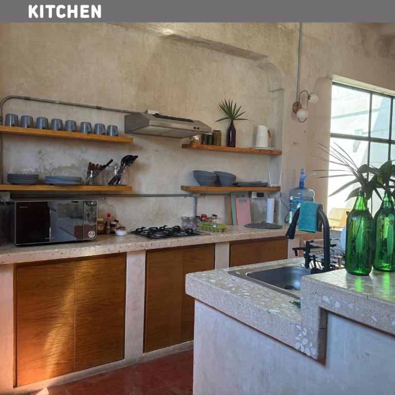 Casa para 12 persona con Piscina, Mérida Centro, Casa Nido Rosa - Habitación Cuádruple con baño privado - 22