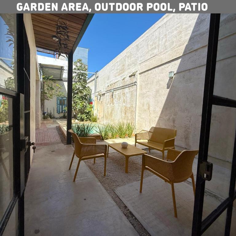 Casa para 12 persona con Piscina, Mérida Centro, Casa Nido Rosa - Habitación Cuádruple con baño privado - 25