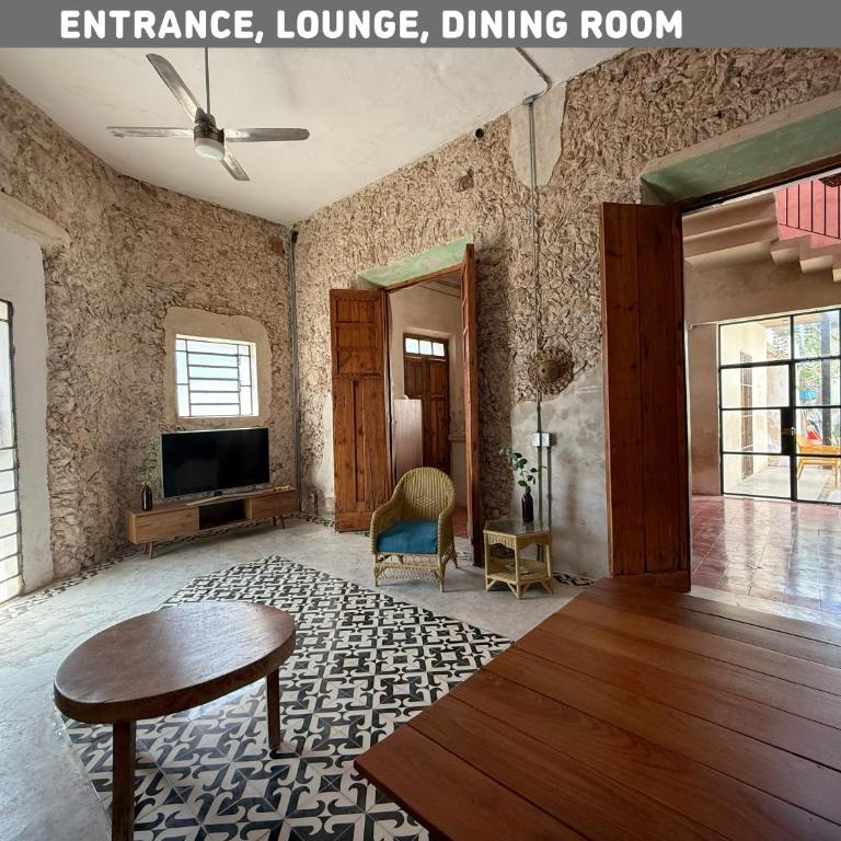 Casa para 12 persona con Piscina, Mérida Centro, Casa Nido Rosa - Habitación Cuádruple con baño privado - 34
