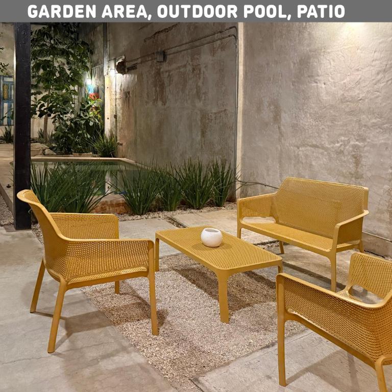 Casa para 12 persona con Piscina, Mérida Centro, Casa Nido Rosa - Habitación Cuádruple con baño privado - 30