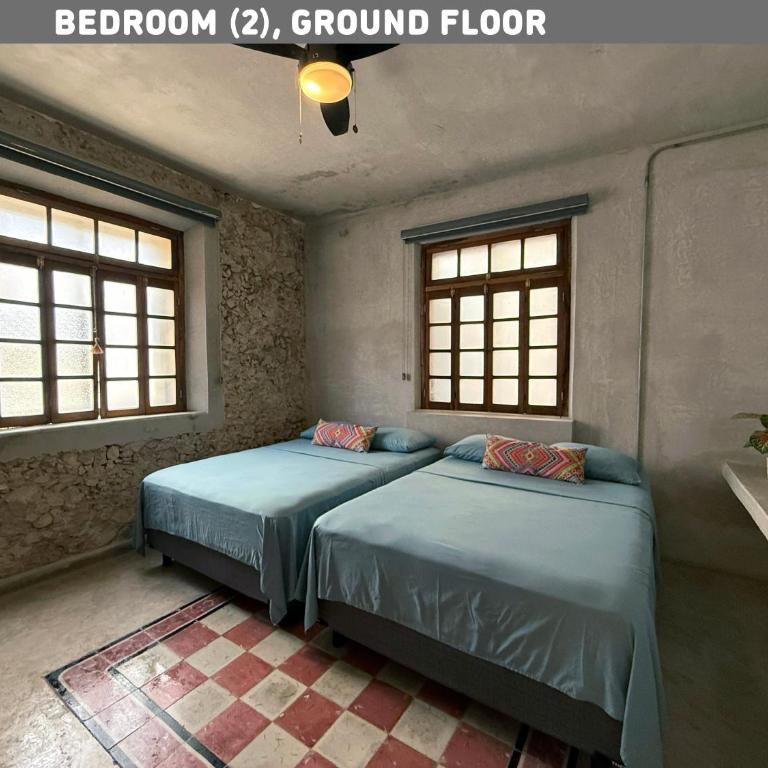 Casa para 12 persona con Piscina, Mérida Centro, Casa Nido Rosa - Habitación Cuádruple con baño privado - 27