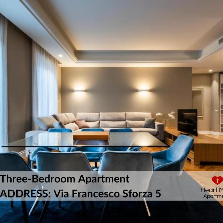 Heart Milan Apartments Sforza Duomo - Appartamento con 3 Camere da Letto - 22