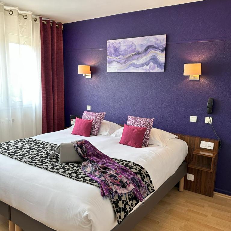 Hôtel Brun - Chambre Double avec Baignoire - 1