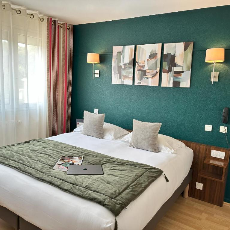 Hôtel Brun - Chambre Double avec Douche - 1