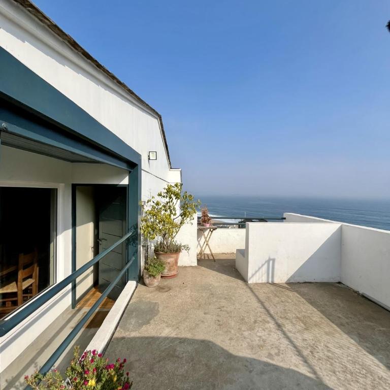 Altavista Reñaca - Fogón, quincho y piscina con vista al mar - Villa - 2