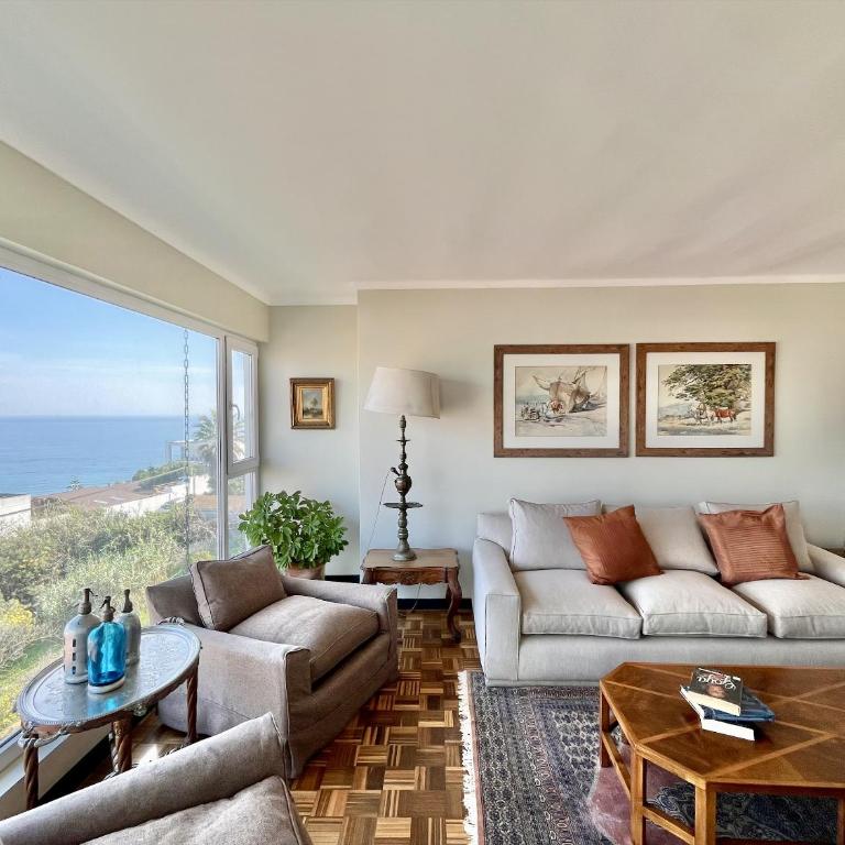 Altavista Reñaca - Fogón, quincho y piscina con vista al mar - Villa - 5