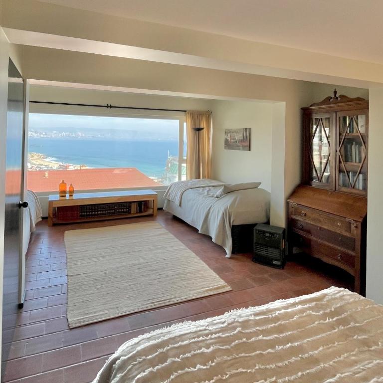 Altavista Reñaca - Fogón, quincho y piscina con vista al mar - Villa - 22