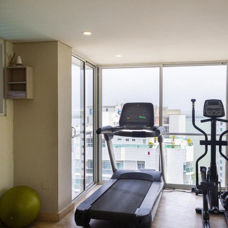 Modern Apartment Cielo Mar Terrace-Pool-Jacuzzi Close to the beach - One-Bedroom Apartment - 36