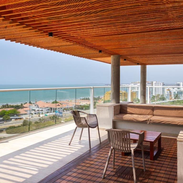 Modern Apartment Cielo Mar Terrace-Pool-Jacuzzi Close to the beach - One-Bedroom Apartment - 32