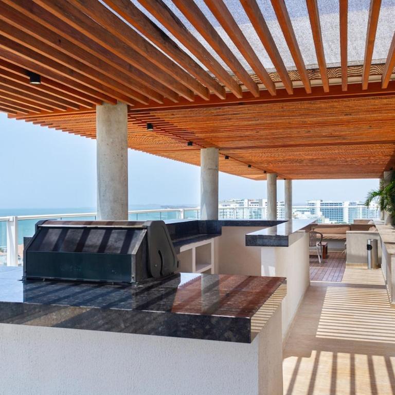 Modern Apartment Cielo Mar Terrace-Pool-Jacuzzi Close to the beach - One-Bedroom Apartment - 30