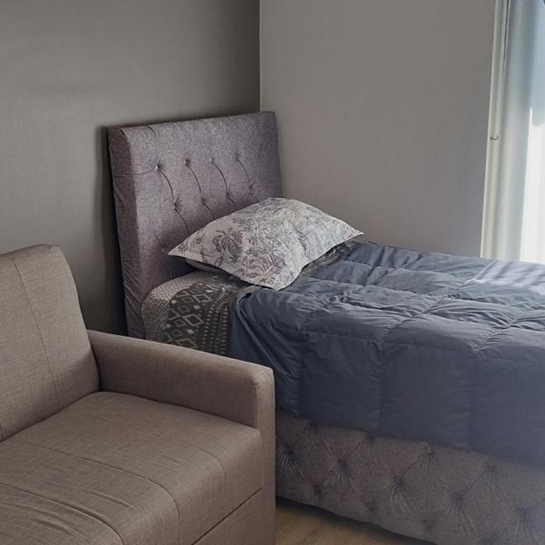 Departamento estudio con cama nido y sofá cama, a 1 min del Metro Santa Ana - One-Bedroom Apartment - 43