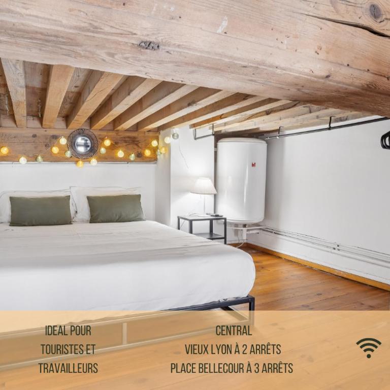 Urban'Mezza Spot - Lyon Valmy - Wi-Fi & Metro - Monolocale su 2 Livelli - 22