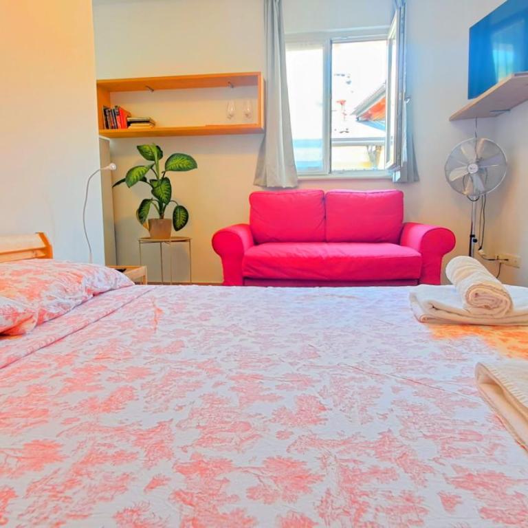 Loft con terrazzo panoramico - centro storico stazione a 2' - Appartamento con 1 Camera da Letto, Balcone e Vista Montagna - 5