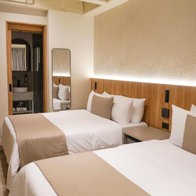 Hotel Tres Altares Sabaneta - Habitación Doble - 2 camas dobles - 1