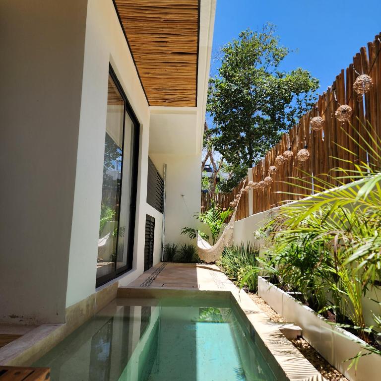 Paam Cheel Nest 111 Tulum - Near Tulum site, private pool - Apartamento de 1 dormitorio con vistas a la piscina - 17