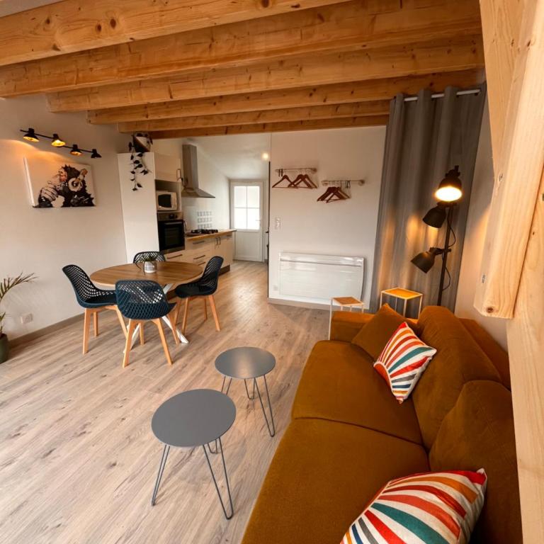 Aux Pas Sages, 4 logements mitoyens, proche mer - Apartment mit 1 Schlafzimmer - 8