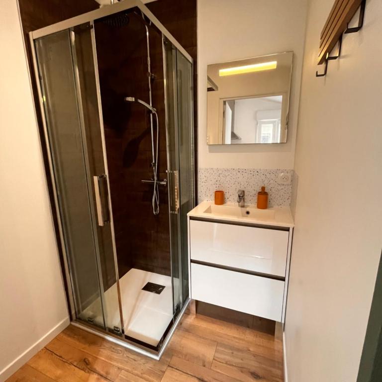 Aux Pas Sages, 4 logements mitoyens, proche mer - Apartment mit 1 Schlafzimmer - 10