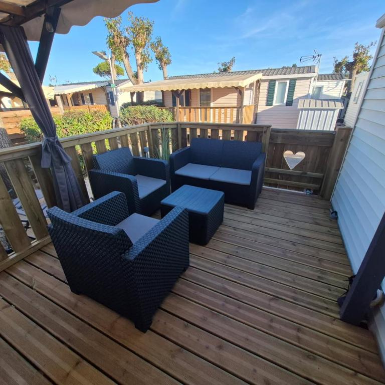 Mobil-home 4 personnes Europ Camping st Aygulf - Casa Mobile - 1