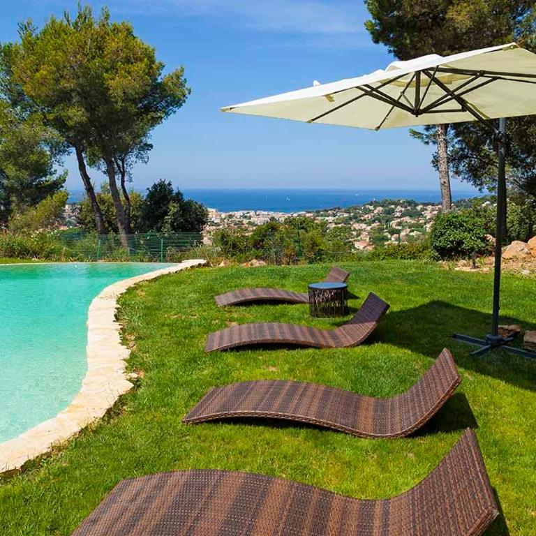 Bastide vue mer panoramique - Villa - 34