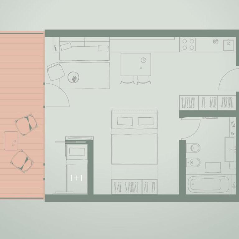 Paramount Alma Suites Sexten - Loft - 1