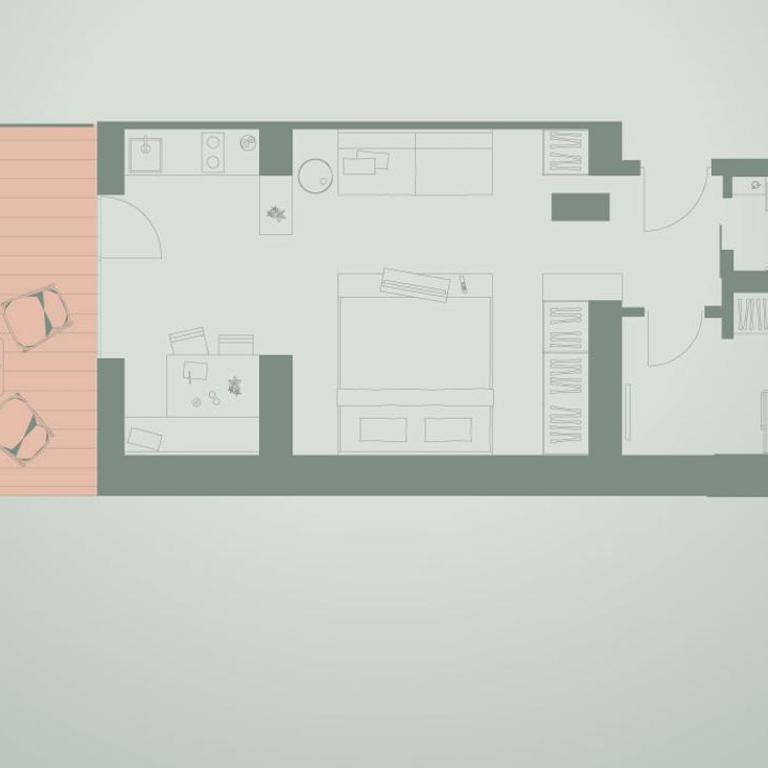 Paramount Alma Suites Sexten - Apartment mit 2 Schlafzimmern - 1