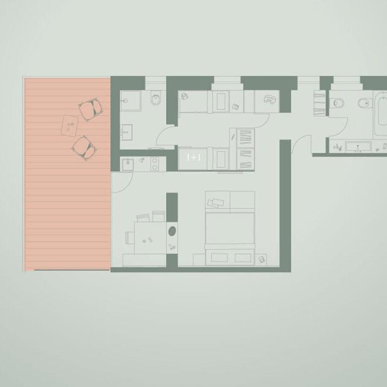 Paramount Alma Suites Sexten - Apartment mit Terrasse - 1